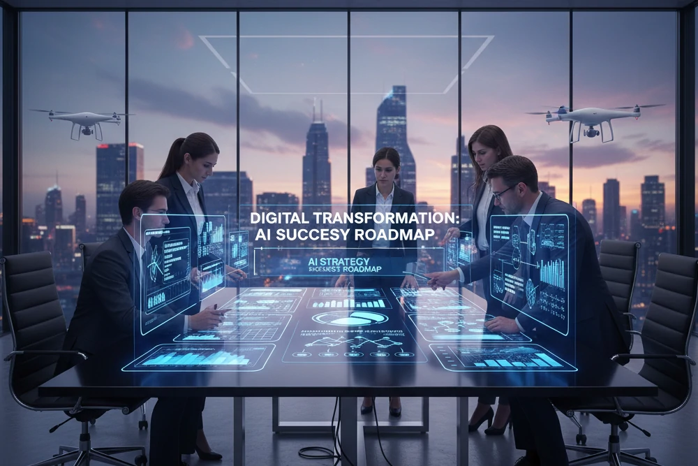 Consultoría estratégica de IA con hoja de ruta digital para empresas que buscan innovación, automatización y transformación digital