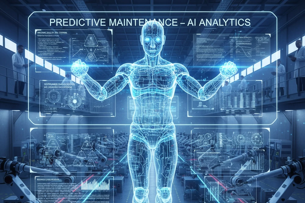 Mantenimiento predictivo con IA aplicado a la industria para anticiparse a fallas y reducir costos operativos